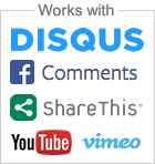 Works with Facebook Comments, Disqus, ShareThis, YouTube, Vimeo Works with Facebook Comments, Disqus, ShareThis, YouTube, Vimeo