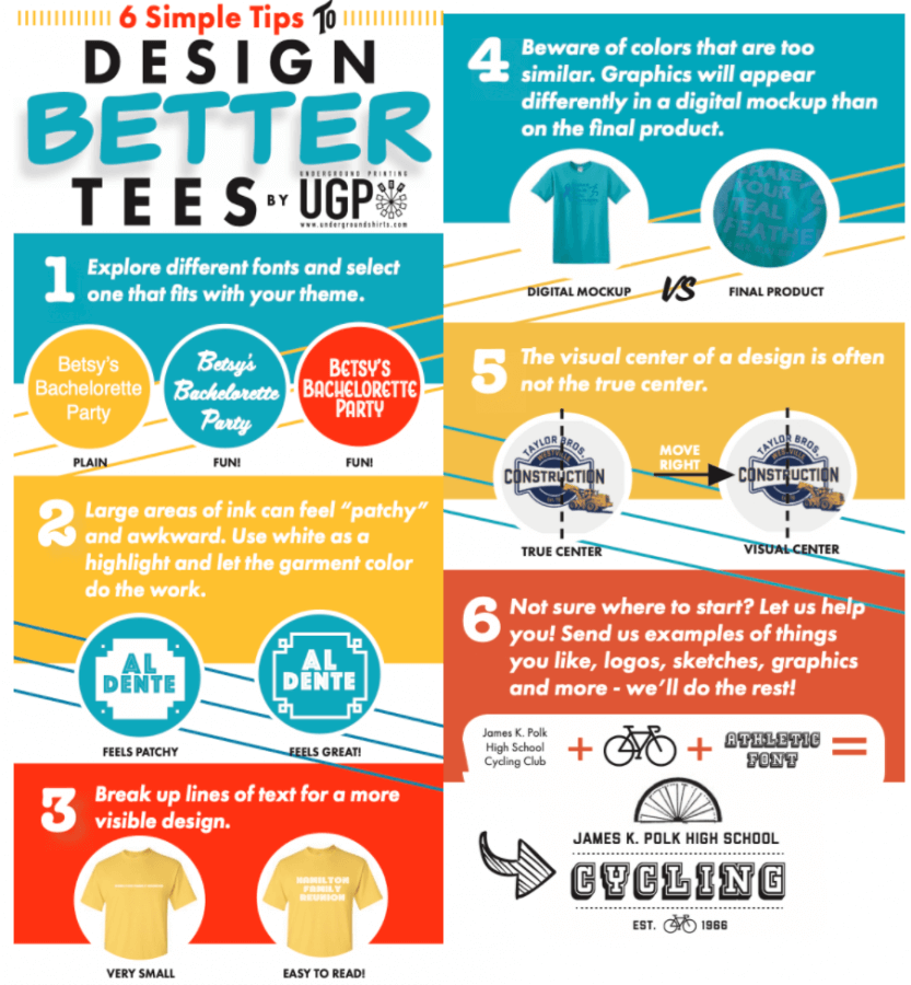 6 Pro Tips for Designing the Best Custom Shirts