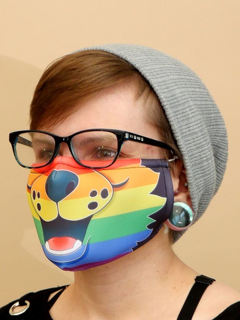 Pride Flag Mask LGBTQ+ 