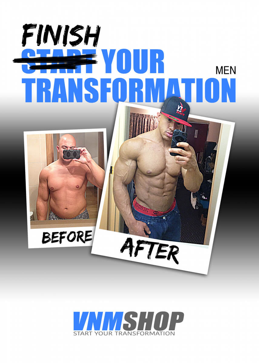 Transformation booklet men