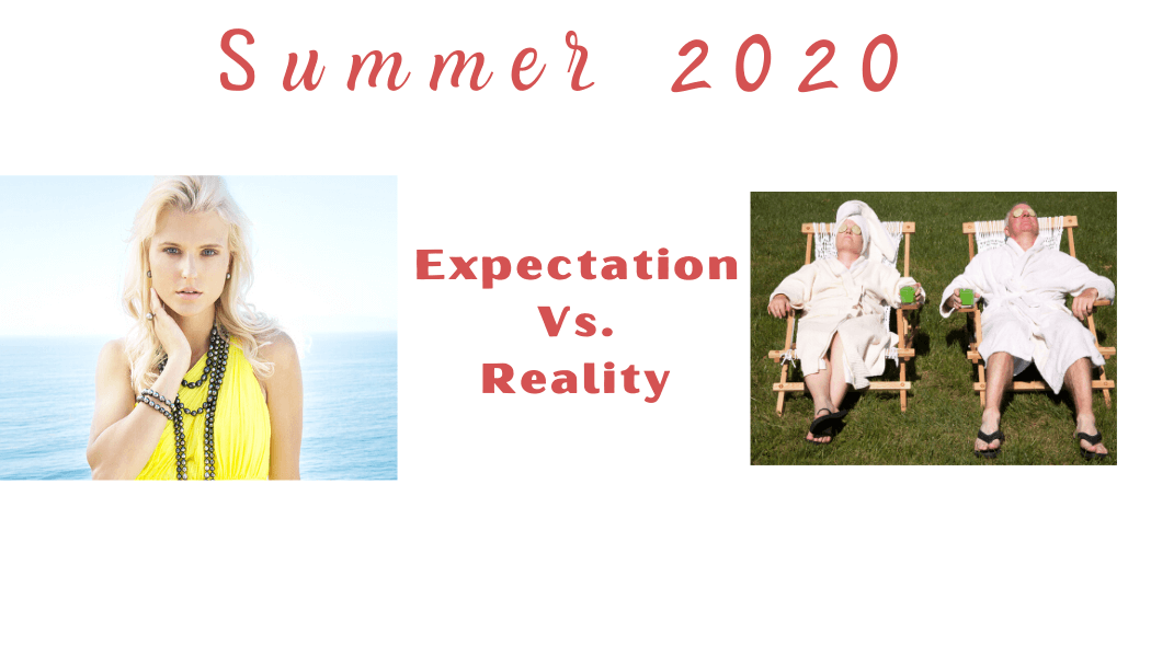 vacation expectation vs reality