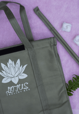 remove the rods from each Lotus bag
