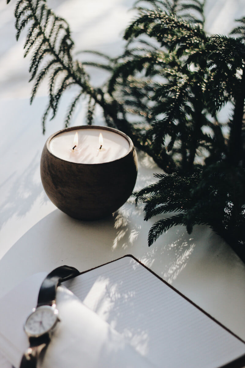 Candle care is paramount to enjoying your holiday fragrances from Hyggelight The Growing Candle.