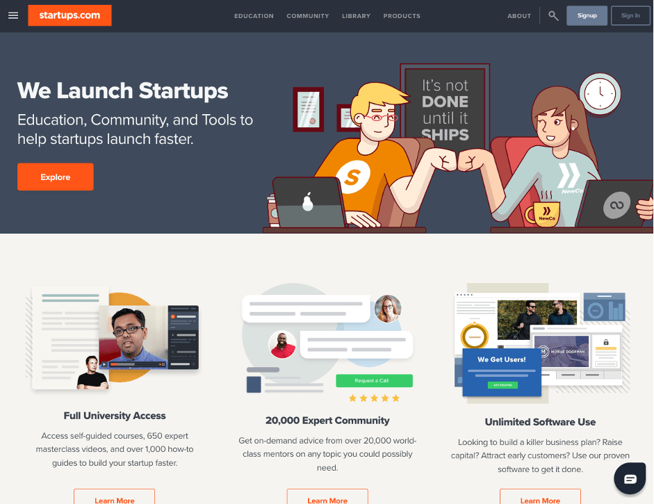 we launch startups